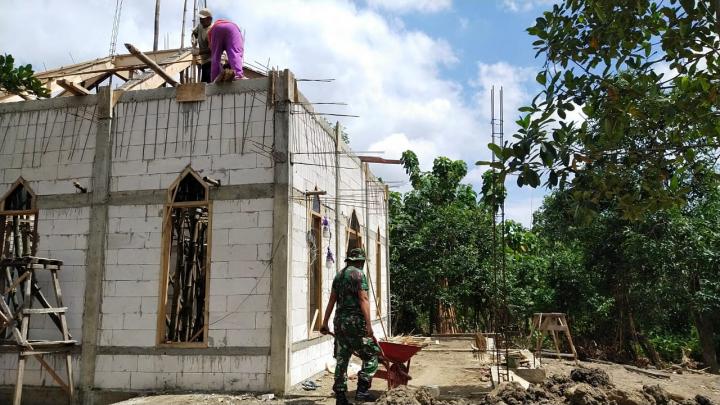 Takmir Musholla Al Amin Desa Jatimulyo, Apresiasi Satgas TMMD 110 Bojonegoro